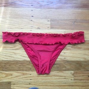 Vix ruched bikini bottom