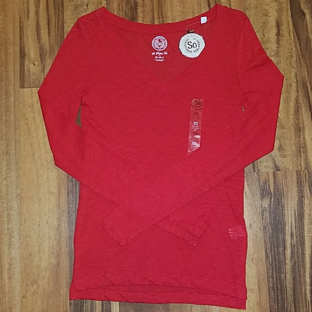 NWT sheer long sleeve shirt