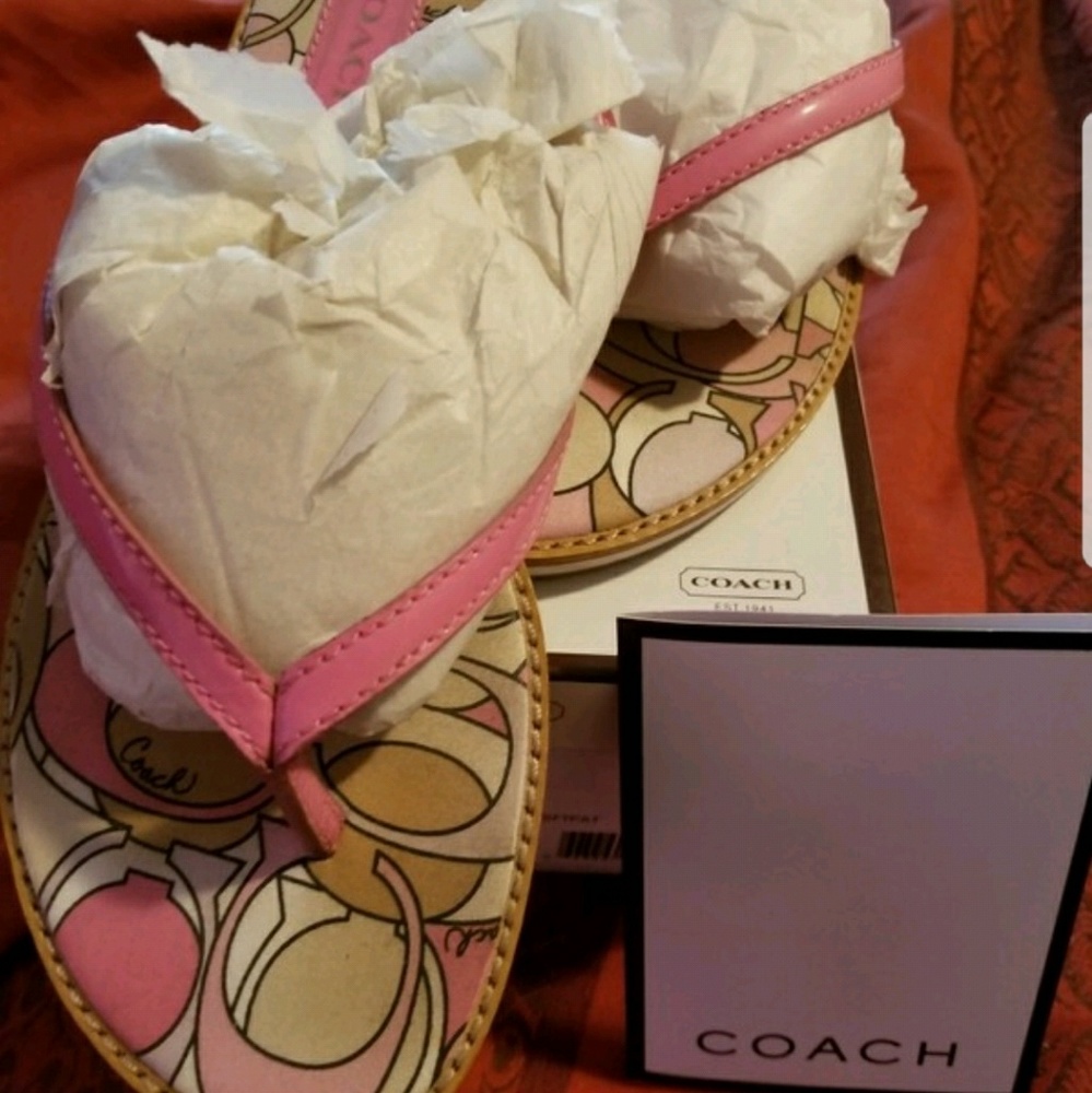 Coach sandals