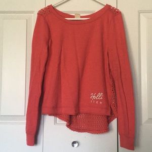 Hollister knit back sweater