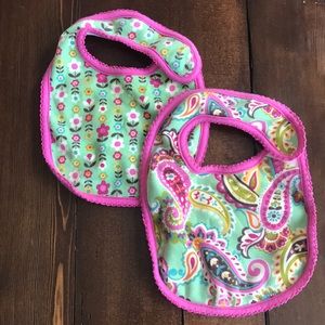 Vera Bradley Bibs (set of 2)