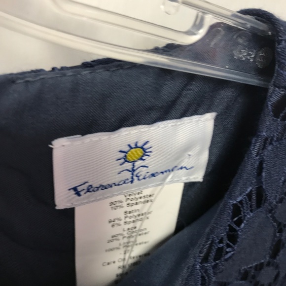 Blue party dress - Picture 3 of 3