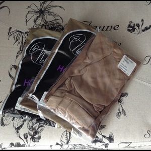 NIP Plus size pantyhose set of 3 sz E