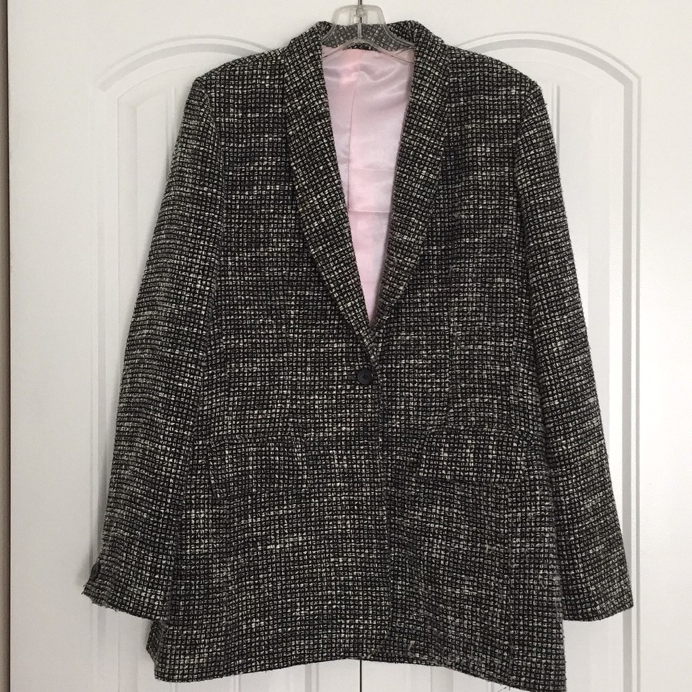 Black tweed jacket