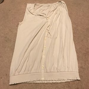 LOFT sleeveless shirt