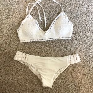 Billabong crochet swimsuit