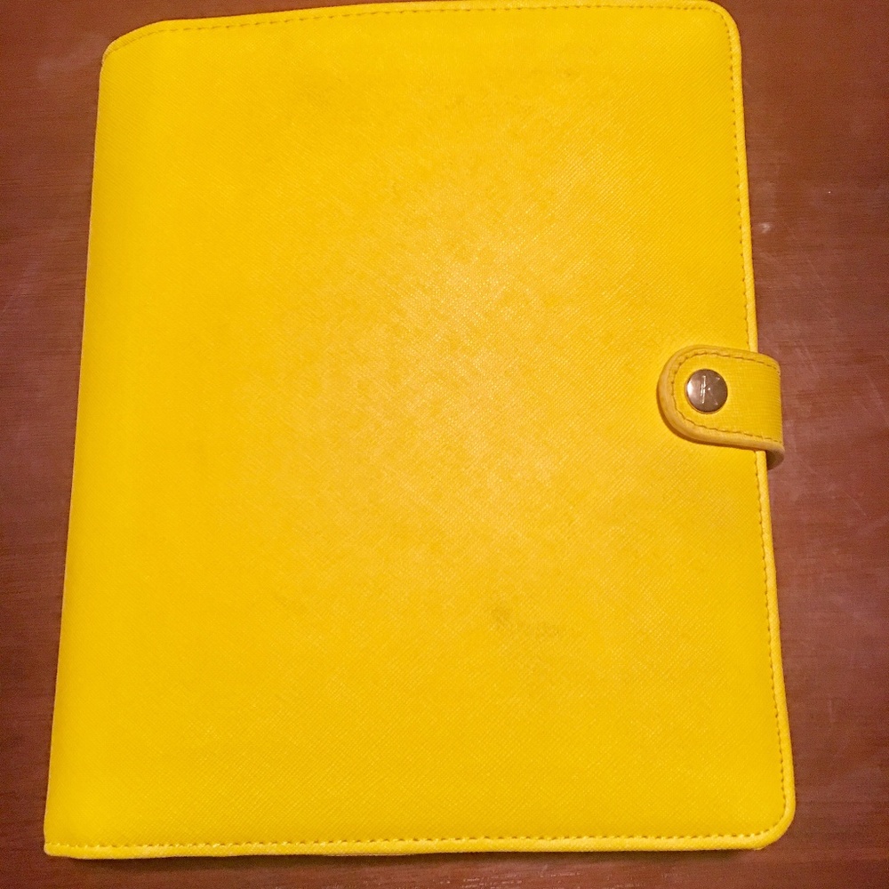 Large Yellow Kikki K Planner