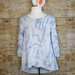 Free People Acid Wash Look Sweatshirt Sz. XS