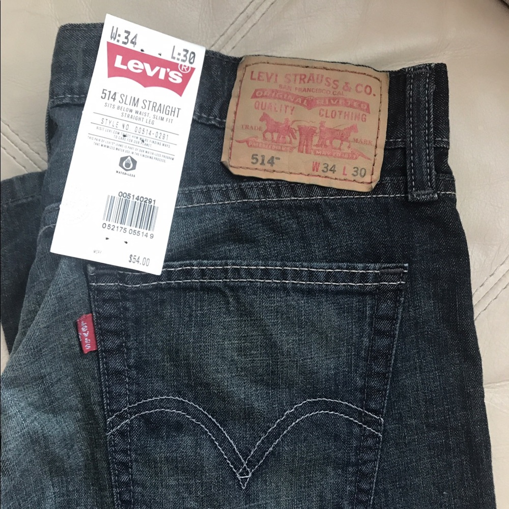 Brand New Slim Straight Levi's