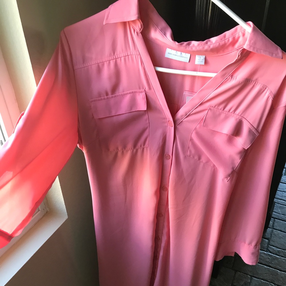 Coral New York and co dress