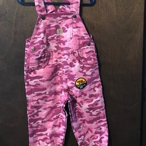 Toddler Carhartt overalls
