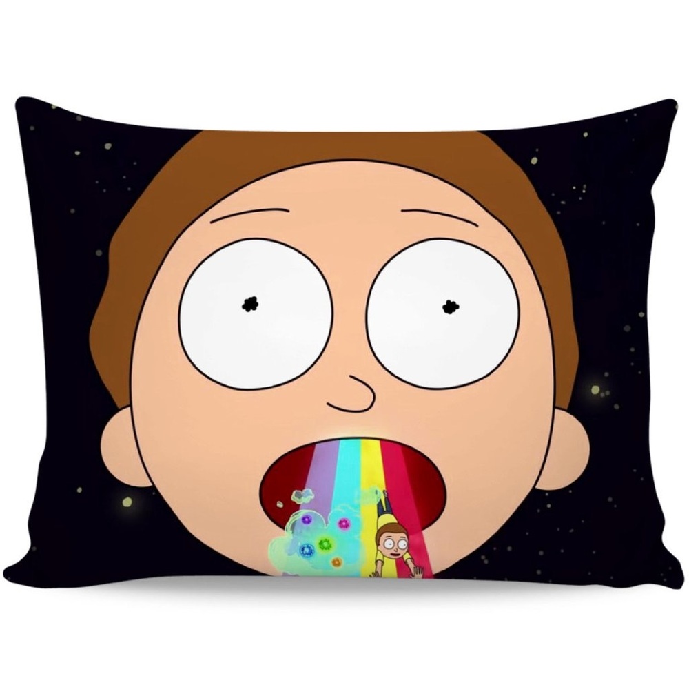 Pillow inspired by Rick and Morty!