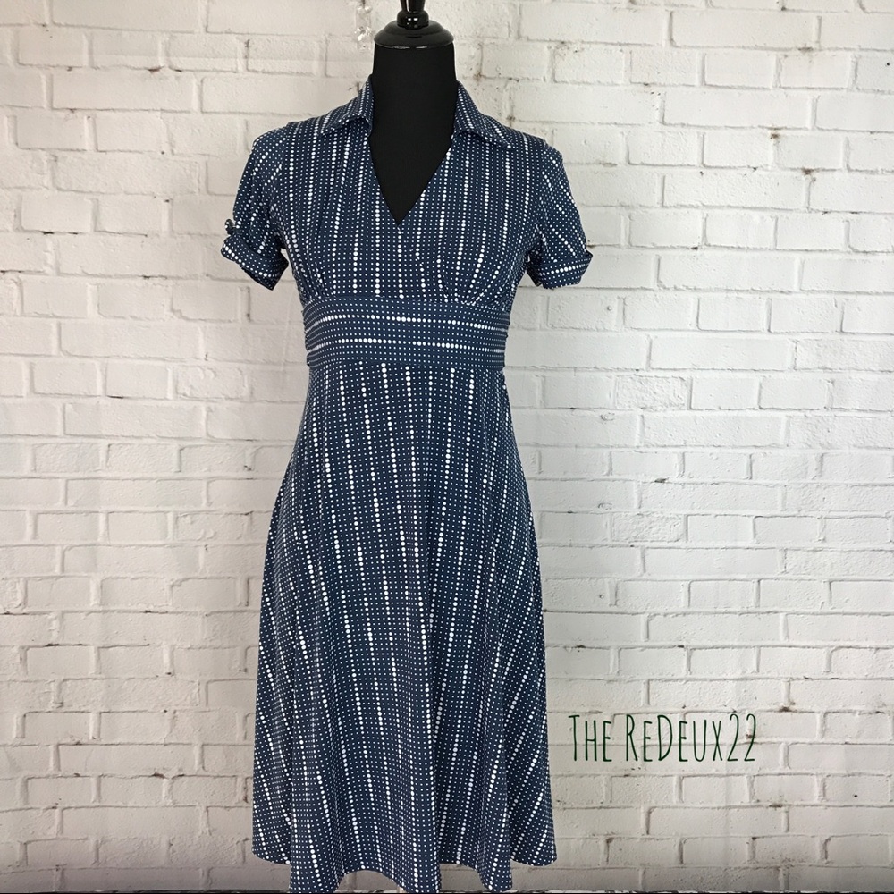 Teeze Me vintage style tie waist dress