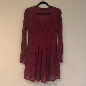 Windsor long sleeve lace dress