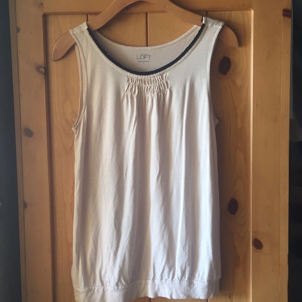 ANN TAYLOR LOFT WOMENS DRESS TANK