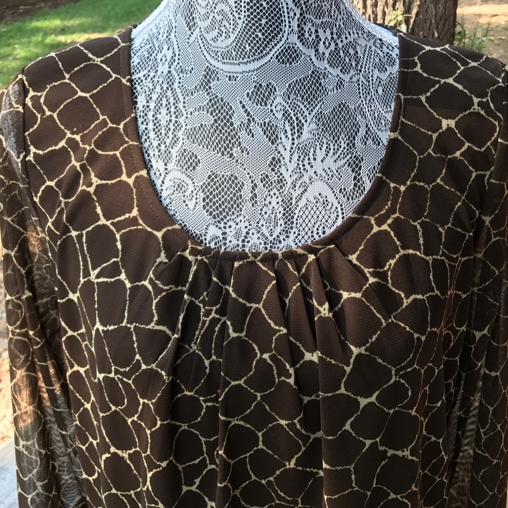 Giraffe print top by Rafaela - Picture 2 of 6