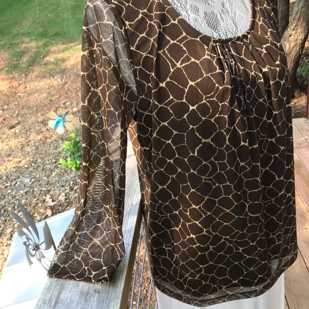 Giraffe print top by Rafaela - Picture 5 of 6