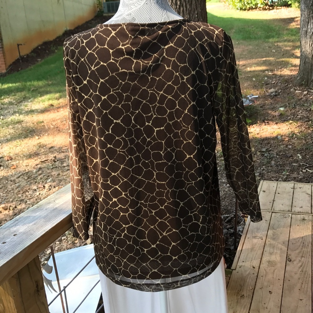 Giraffe print top by Rafaela - Picture 6 of 6