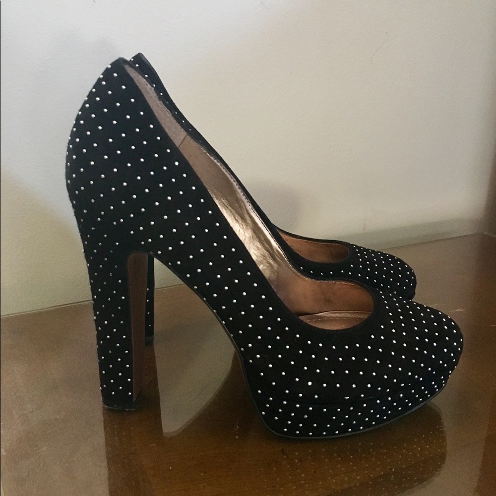BCBGeneration platform studded heels
