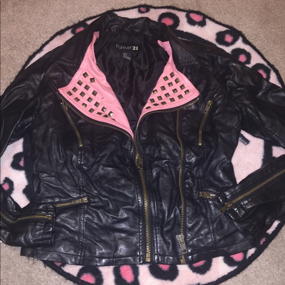 Forever 21 leather jacket