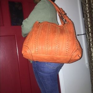 Large top handle Big Buddha purse.