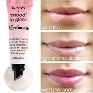NYX mood lip gloss