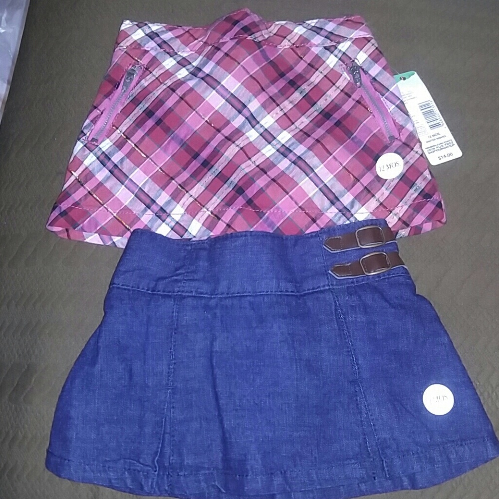 💥NWT💥Bundle of two baby skirts