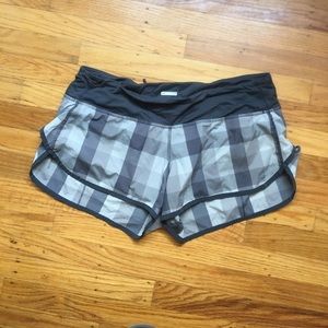 Grey running short - lululemon
