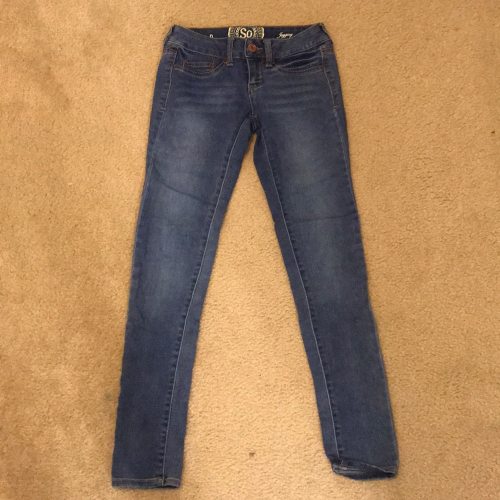 Denim jeggings