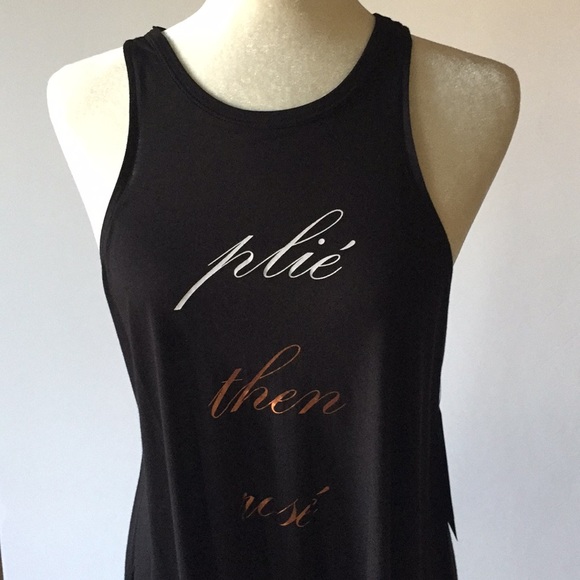 Betsey Johnson Performance Tops - NWT Betsey Johnson Plié Then Rose Swing Tank Top