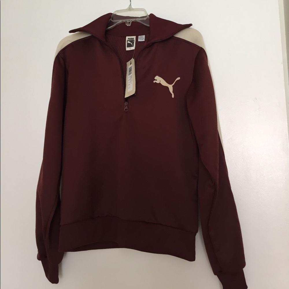 Men's Puma Half Zip Retro Top