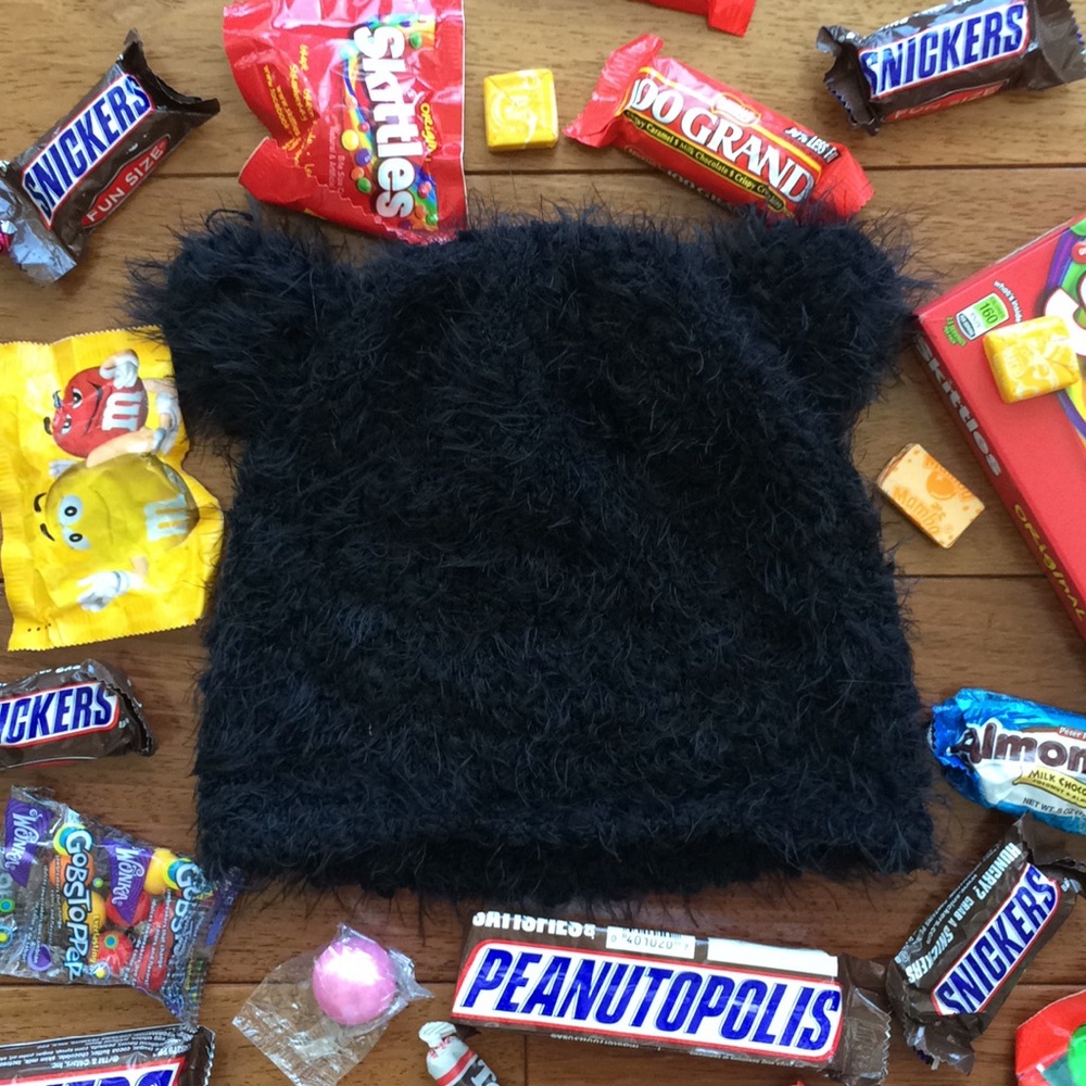 Soft Black Cat Beanie