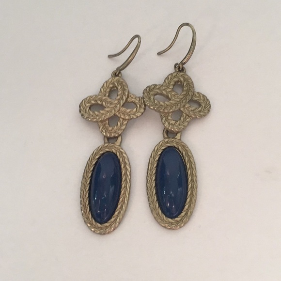 Blue Statement earrings 💙 - Picture 1 of 3