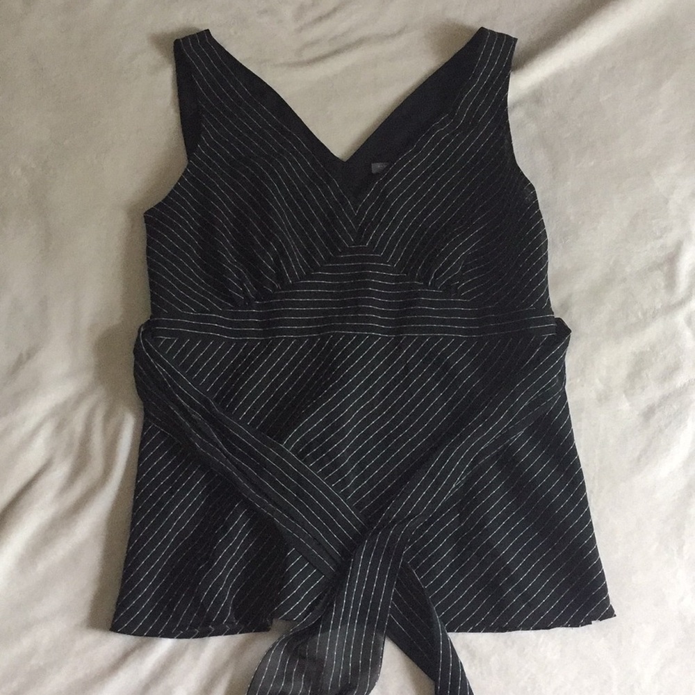 Ann Taylor Petites Sleeveless Brown Top Size 12P