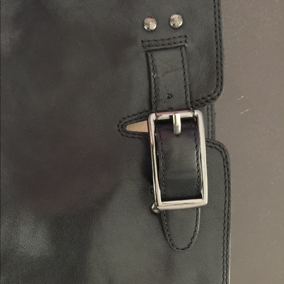 Cole Haan Nike Air heeled boots. Black. Size 6.5B - Picture 3 of 5