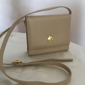 MCM Crossbody Beige Leather bag