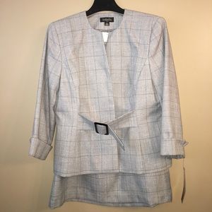Grey Skirt Suit Set (BOGO)