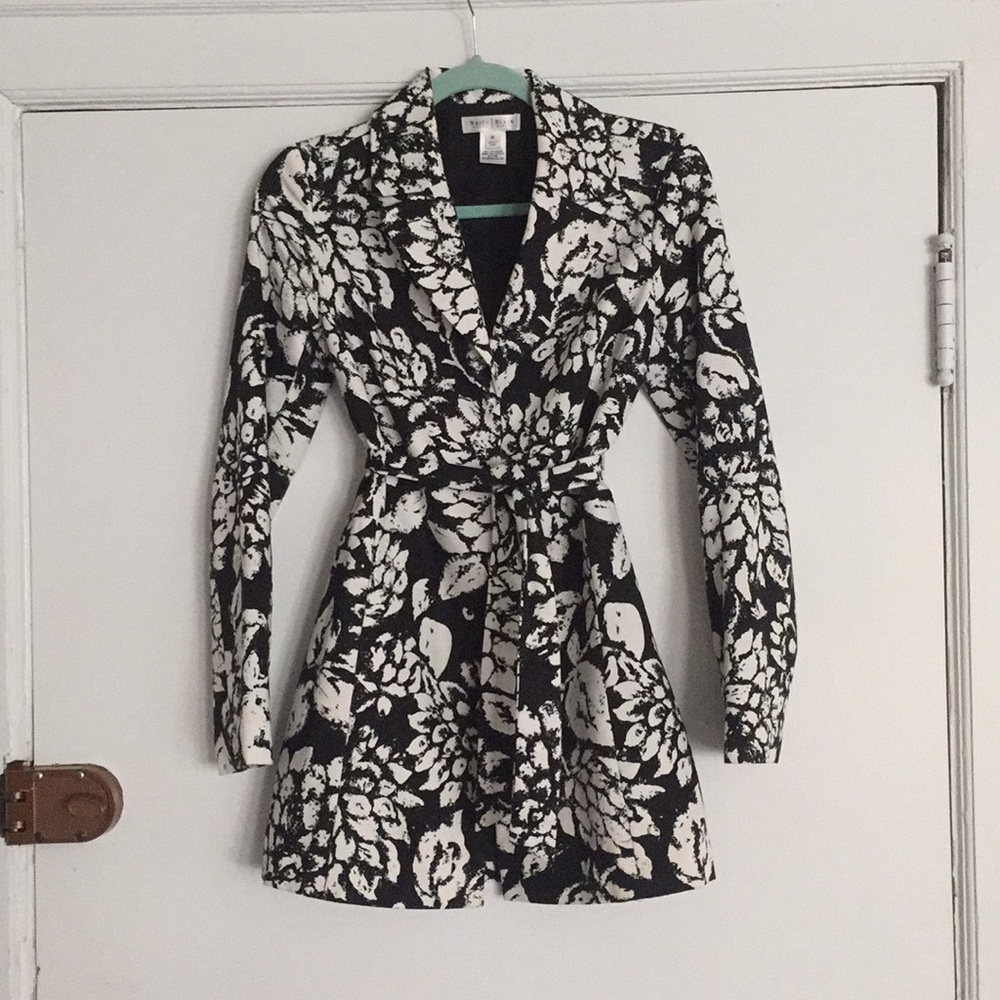 White House Black Market trench coat