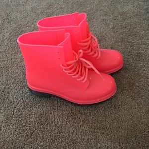 Jelly Combat Rain boots