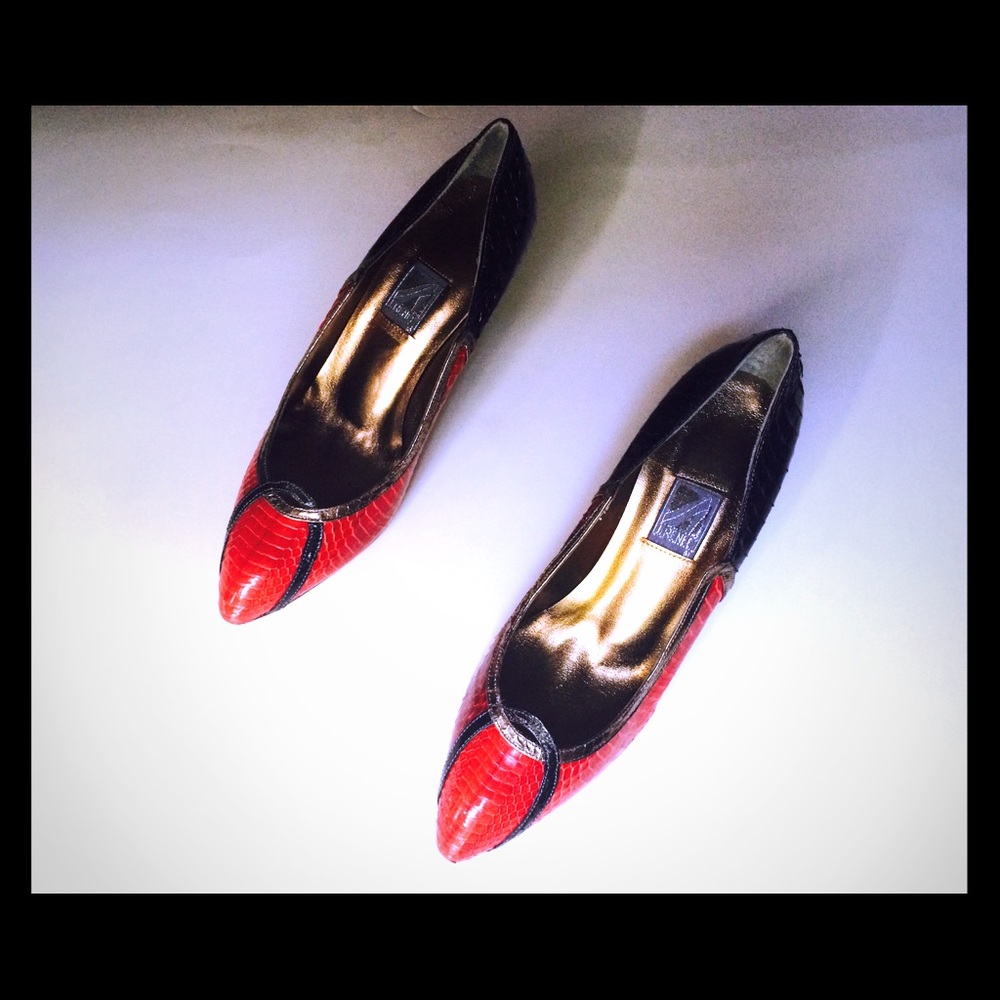 J. Renee Snakeskin Heels
