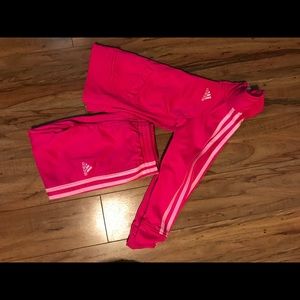 Girls Adidas sweatsuit