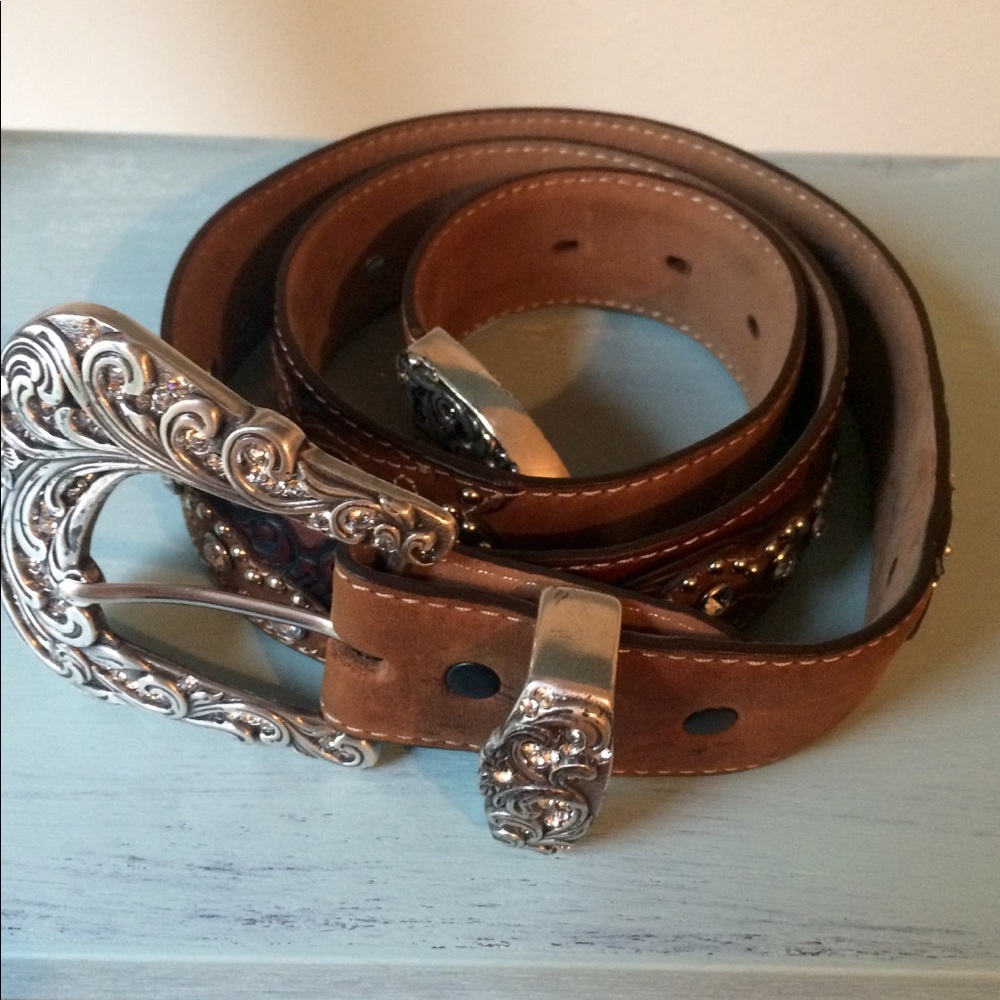 Artist Western Rhinestone Belt