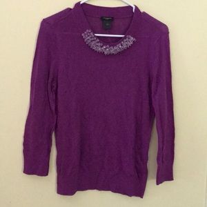 Ann Taylor 3/4 sleeve sweater