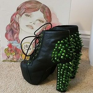 Jeffrey Campbell spiked lita boots