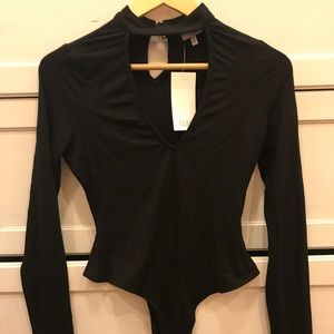 NEW Blacker choker bodysuit