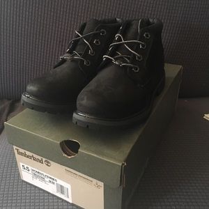 Black Timberland Femmes Boots