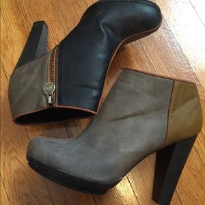 color block bootie size 11