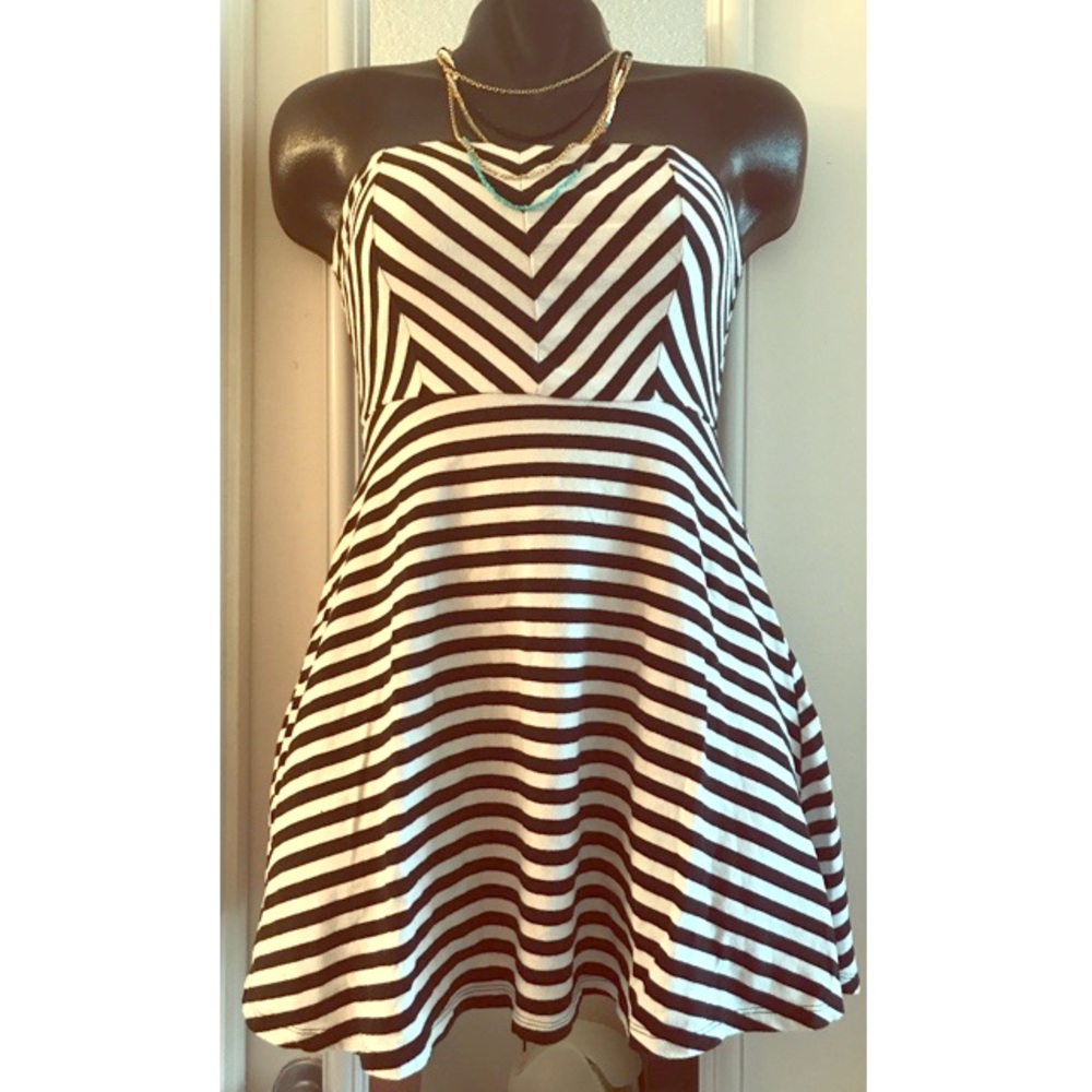 Striped Mini Dress