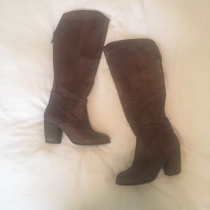Steve Madden Turnerr boots, Brown, Size 8