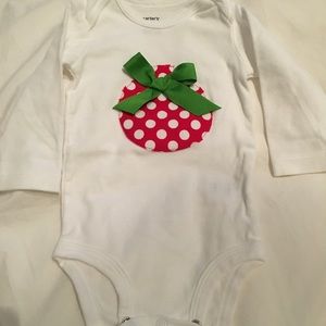 Christmas Appliqué Onesie